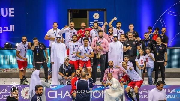الكويت يجمع ثنائية اليد بفوزه على برقان – كووورة